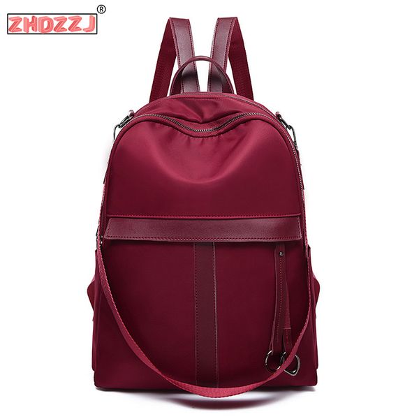 women's backpack oxford waterproof solid color school bag leisure travel messenger bag detachable shoulder strap shoulder bags
women's backpack oxford waterproof solid color school bag leisure travel messenger bag detachable shoulder strap shoulder bags