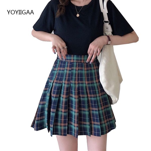 harajuku women skirts high waist female pleated mini skirts with safety shorts fashion ladies girls plaid pleated skirt, Black
harajuku women skirts high waist female pleated mini skirts with safety shorts fashion ladies girls plaid pleated skirt, Black