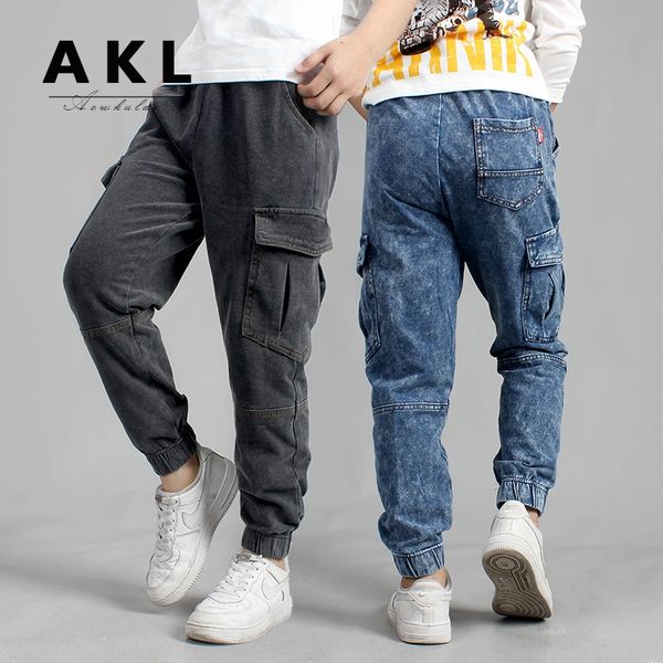 2020 korean style new jeans medium and large casual panty jeans children's knitted denim casual boy's pants children's pants, Blue
2020 korean style new jeans medium and large casual panty jeans children's knitted denim casual boy's pants children's pants, Blue