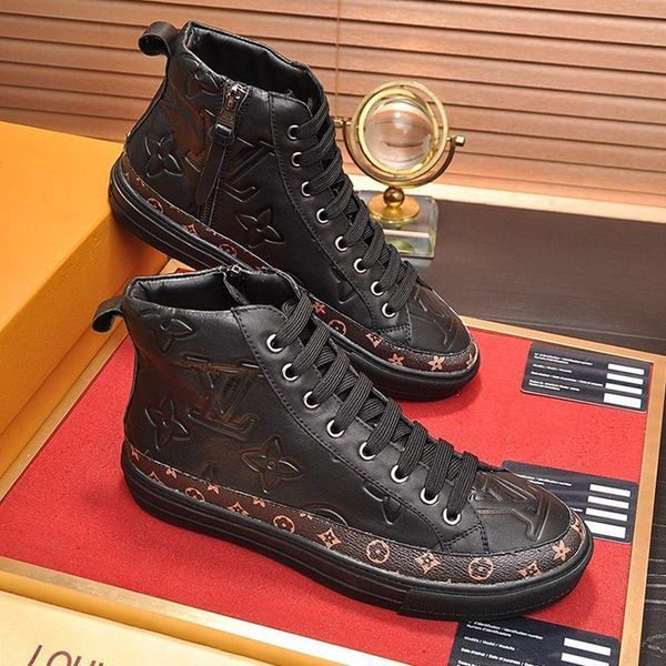 stellar sneaker boot mens shoes herren luxus marken schuhe comfortable fashion classic shoes sports lace -up plus size vintage men boots, Black
stellar sneaker boot mens shoes herren luxus marken schuhe comfortable fashion classic shoes sports lace -up plus size vintage men boots, Black