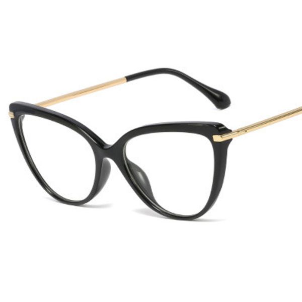 retro cat eye glasses women 2020 brand anti blue light tr90 eyewears frame fashion plain mirror can be equipped with myopia, White;black
retro cat eye glasses women 2020 brand anti blue light tr90 eyewears frame fashion plain mirror can be equipped with myopia, White;black