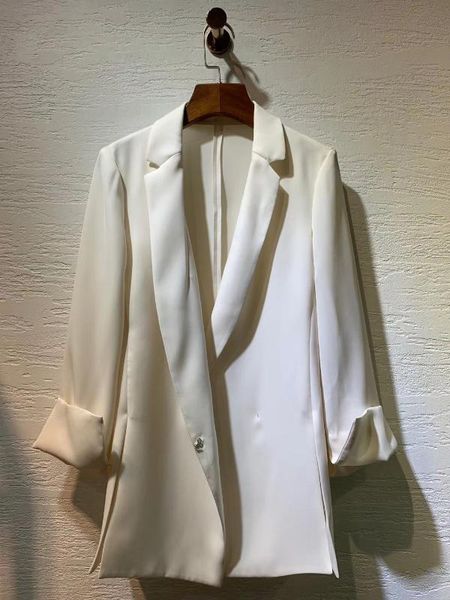2020 new ladies fashion long sleeve lapel solid color hem split coat 0711, Black;brown
2020 new ladies fashion long sleeve lapel solid color hem split coat 0711, Black;brown