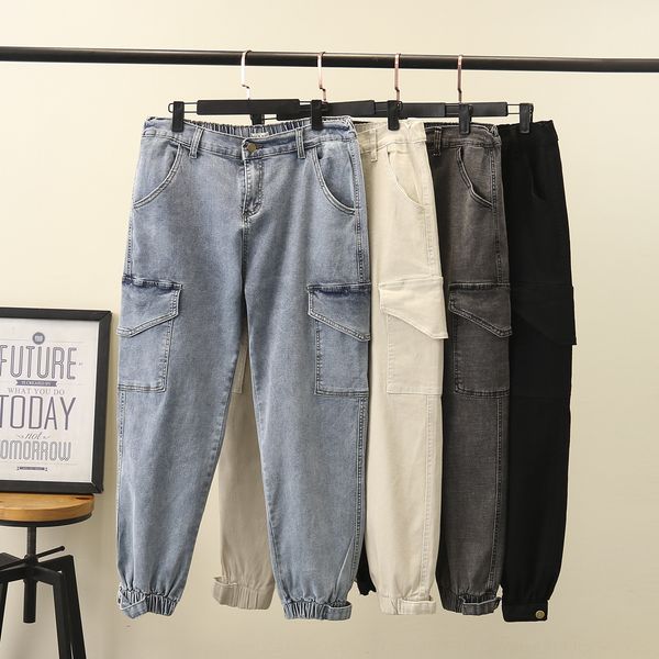 4w4kb 200 jin overalls overallstrousers overallsfat mm autumn new korean version slim denim overalls bundles foot ankle-length pants xl wome, Blue
4w4kb 200 jin overalls overallstrousers overallsfat mm autumn new korean version slim denim overalls bundles foot ankle-length pants xl wome, Blue