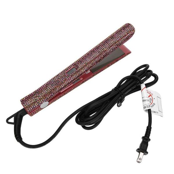 electric hair straightener curling flat iron hairdressing styling tools with lcd display us plug 110v, Silver
electric hair straightener curling flat iron hairdressing styling tools with lcd display us plug 110v, Silver