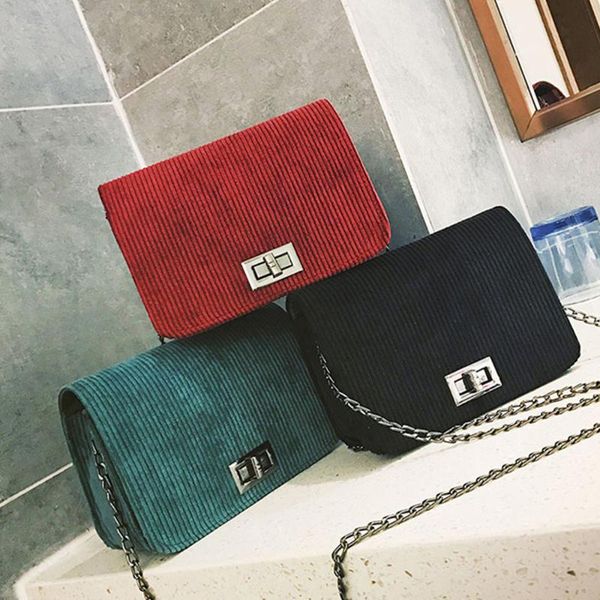 вельвет pure color fashion simple плеча лепестковые цепи crossbody корейский закрылков женщины сумка все матча lady болса feminina
вельвет pure color fashion simple плеча лепестковые цепи crossbody корейский закрылков женщины сумка все матча lady болса feminina