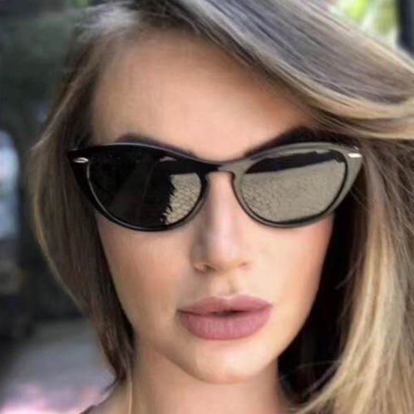 woohoo 2020 small frame cateye sunglasses women brand designer mirror oval glasses for men plastic feminino, White;black
woohoo 2020 small frame cateye sunglasses women brand designer mirror oval glasses for men plastic feminino, White;black