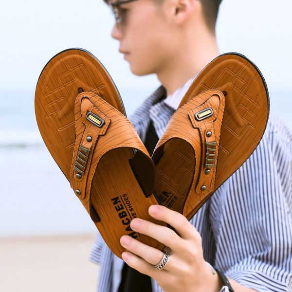 pu non-slip outside beach slippers men sandals comfortable summerslippers classics men flip flops chanclas hombre, Black
pu non-slip outside beach slippers men sandals comfortable summerslippers classics men flip flops chanclas hombre, Black