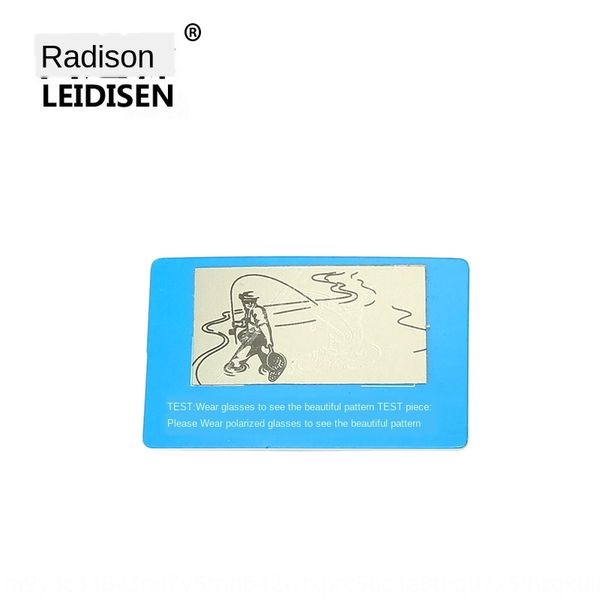 polarized polarization polarized test polarization card test card card, Blue