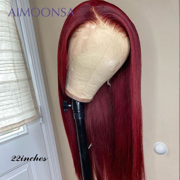 burgundy 360 lace frontal wig colored long straight wig 99j glueless lace front human hair wigs peruvian remy wigs for women 130, Black
burgundy 360 lace frontal wig colored long straight wig 99j glueless lace front human hair wigs peruvian remy wigs for women 130, Black