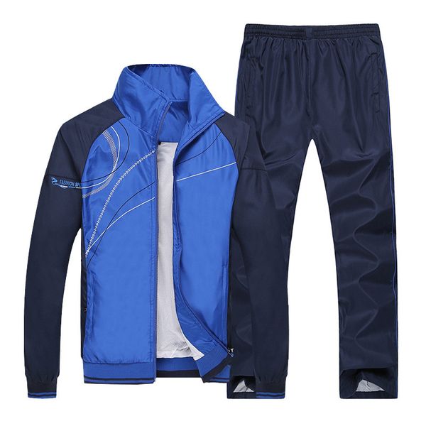 men's sports suit new autumn sportsman wear sets 2 pieces jacket + pants new male sportswear clothes full suit tracksuit, Gray
men's sports suit new autumn sportsman wear sets 2 pieces jacket + pants new male sportswear clothes full suit tracksuit, Gray