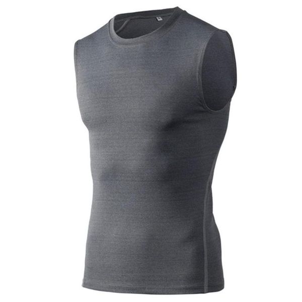 2020 men sports gym compression sleeveless vest tank base layer elastic quick-drying singlet shirt, White;black
2020 men sports gym compression sleeveless vest tank base layer elastic quick-drying singlet shirt, White;black