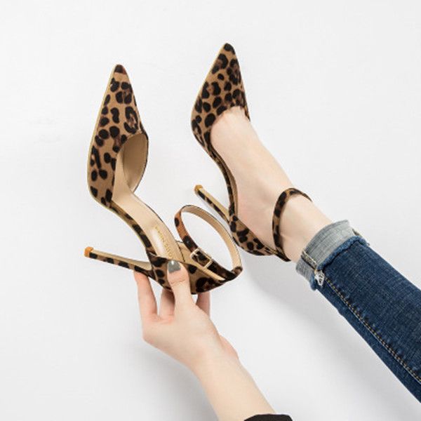autumn leopard women shoes high heels 6-10cm elegant office pumps shoes women animal print pointed toe luxury singles shoes c15, Black
autumn leopard women shoes high heels 6-10cm elegant office pumps shoes women animal print pointed toe luxury singles shoes c15, Black