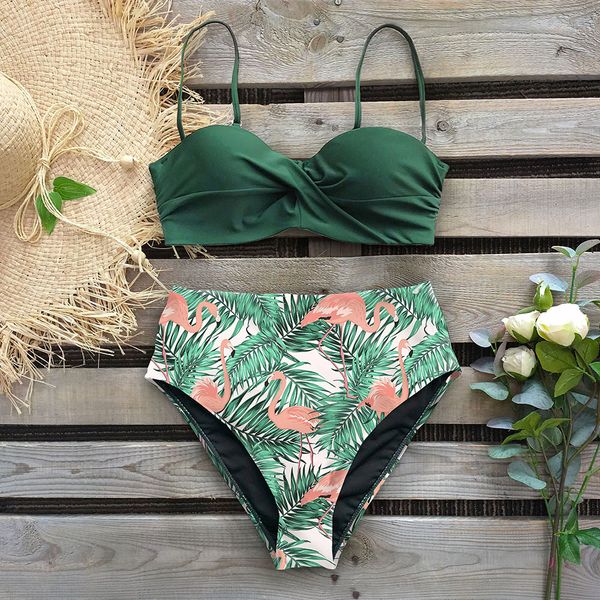 leaf print bikini 2020 female swimsuit women swimwear thong push up bikinis set high waist swimming suits for bathing suit, White;black
leaf print bikini 2020 female swimsuit women swimwear thong push up bikinis set high waist swimming suits for bathing suit, White;black