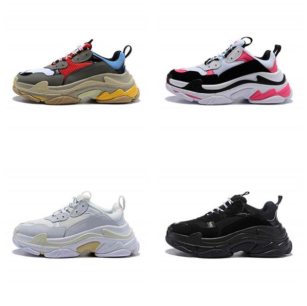 2020 triple s fashion paris 17fw mens sneaker casual dad shoes for men's women black pink white sports height increasing size 36-45
2020 triple s fashion paris 17fw mens sneaker casual dad shoes for men's women black pink white sports height increasing size 36-45