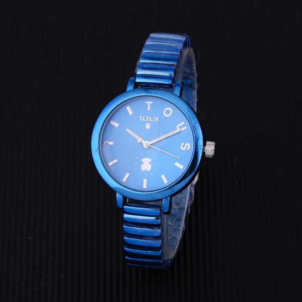 2020 six color optional designer watches luxury watch men and women quartz watch tous brand butterfly clasp fashion accessories, Slivery;brown
2020 six color optional designer watches luxury watch men and women quartz watch tous brand butterfly clasp fashion accessories, Slivery;brown