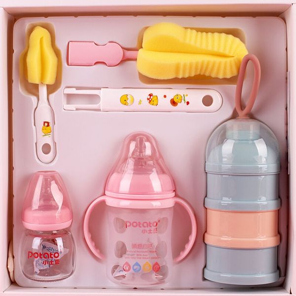 small potato newborn baby drop-proof 0-36 glass bottle potato glass bottle gift box five-piece set gift
small potato newborn baby drop-proof 0-36 glass bottle potato glass bottle gift box five-piece set gift