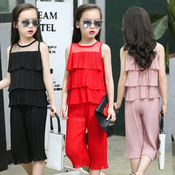 2020 clothing children's clothing new girl's chiffon suit children's pants two-piece suit summer girl's clothes
2020 clothing children's clothing new girl's chiffon suit children's pants two-piece suit summer girl's clothes
