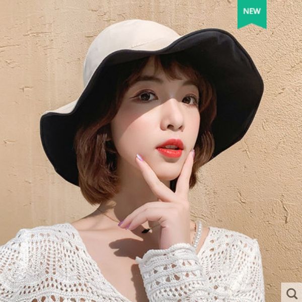 aerw7 female summer korean bucket bucket style all-match travel sun hat sun-proof uv big edge soft girl korean style double-sided fisherman, Blue;gray
aerw7 female summer korean bucket bucket style all-match travel sun hat sun-proof uv big edge soft girl korean style double-sided fisherman, Blue;gray
