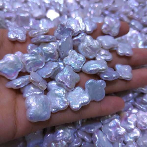 four-leaf clover baroque granules diy clover pearl natural freshwater pearl accessories handmade beads scattered beads diy, Silver
four-leaf clover baroque granules diy clover pearl natural freshwater pearl accessories handmade beads scattered beads diy, Silver
