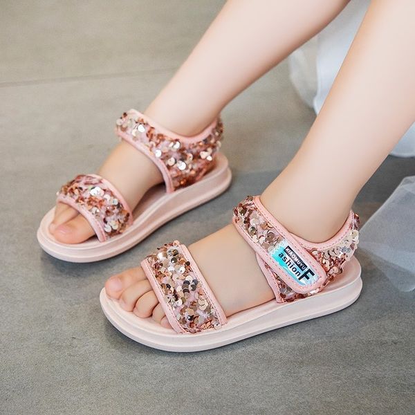 trbpo children's female 2020 new fashion korean style and sandals sequins sandals children's soft sole anti-skid princess girl seq, Black;red
trbpo children's female 2020 new fashion korean style and sandals sequins sandals children's soft sole anti-skid princess girl seq, Black;red