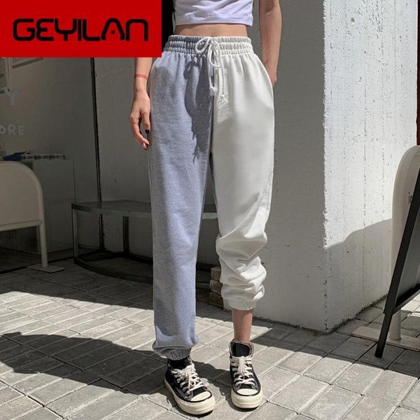 women's pants & capris loose high waisted punk 2021 clothing harem jogging trousers hip hop sweatpants women korean style casual, Black;white
women's pants & capris loose high waisted punk 2021 clothing harem jogging trousers hip hop sweatpants women korean style casual, Black;white