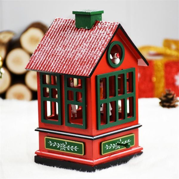 christmas decorations red house shape wood music box for home natal year gift kids adornos de navidad
christmas decorations red house shape wood music box for home natal year gift kids adornos de navidad