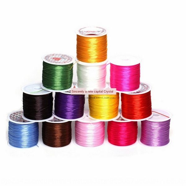 diy accessories wear elastic rubber band rope rubber band crystal diy crystal line wear bead line, Silver
diy accessories wear elastic rubber band rope rubber band crystal diy crystal line wear bead line, Silver