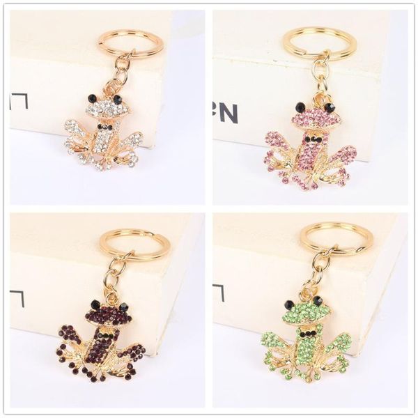 mixed color frog pendant charm rhinestone crystal keyring key chain for handbag purse accessories wedding party lover gift, Silver
mixed color frog pendant charm rhinestone crystal keyring key chain for handbag purse accessories wedding party lover gift, Silver
