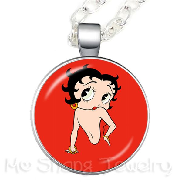 2020 new betty boop uniform dress series pattern art picture necklace diy charms sweater chain for women girls wonderful gift, Silver
2020 new betty boop uniform dress series pattern art picture necklace diy charms sweater chain for women girls wonderful gift, Silver
