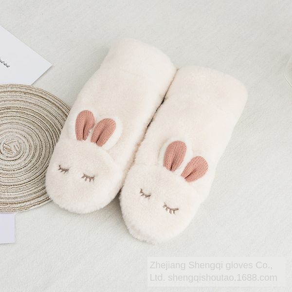 shengqi 2019 winter new women' knitted bag warm and gloves cute rabbit hanging neck korean velvet warm gloves, Blue;gray
shengqi 2019 winter new women' knitted bag warm and gloves cute rabbit hanging neck korean velvet warm gloves, Blue;gray