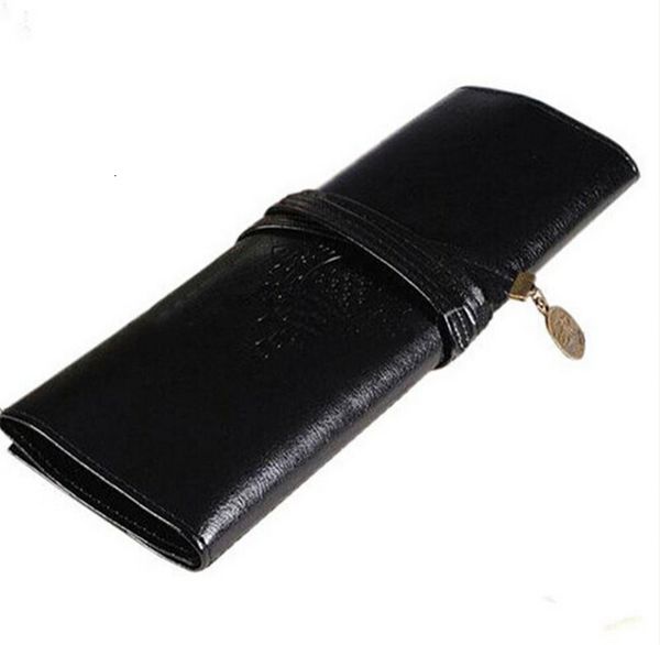 1pc vintage women roll leather purse makeup cosmetic pen pencil brush bag case pouch ing
1pc vintage women roll leather purse makeup cosmetic pen pencil brush bag case pouch ing