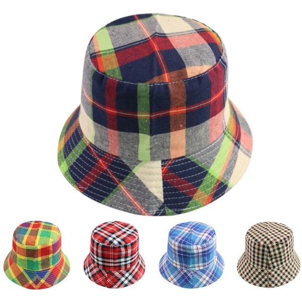 2020 women's vintage foldable cotton plaid fisherman hat korean-style fashion simple uv protection bucket hat for girls lady, Blue;gray
2020 women's vintage foldable cotton plaid fisherman hat korean-style fashion simple uv protection bucket hat for girls lady, Blue;gray