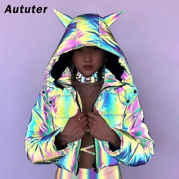 reflective gray zipper oversized women jackets long sleeve hooded loose thick cropped jacket streetwear coat winter 2020#a3, Black;brown
reflective gray zipper oversized women jackets long sleeve hooded loose thick cropped jacket streetwear coat winter 2020#a3, Black;brown
