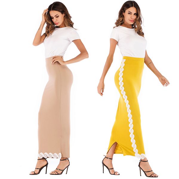 plus size modal faldas mujer moda 2019 abaya muslim high waist lace bodycon maxi skirt long skirts womens clothing jupe femme
plus size modal faldas mujer moda 2019 abaya muslim high waist lace bodycon maxi skirt long skirts womens clothing jupe femme
