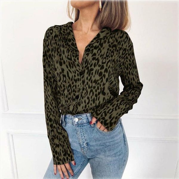 fashion women ol v neck leopard shirt elegant long sleeve dames party blouse streetwear chemise femme plus size, White
fashion women ol v neck leopard shirt elegant long sleeve dames party blouse streetwear chemise femme plus size, White
