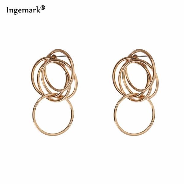 stud creative hollow geometric twisted multi round circle earrings for women vintage metal ear studs earing jewelry gift, Golden;silver
stud creative hollow geometric twisted multi round circle earrings for women vintage metal ear studs earing jewelry gift, Golden;silver