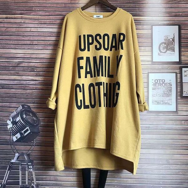 t-shirt 2020 womens pure color autumn spring long sleeve letter print casual style crew neck loose tees plus size selling, White
t-shirt 2020 womens pure color autumn spring long sleeve letter print casual style crew neck loose tees plus size selling, White