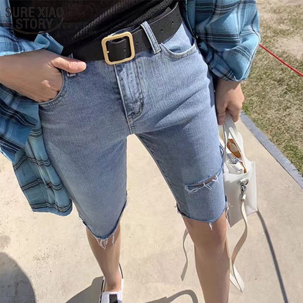 women's jeans summer blue denim shorts 2021 skinny lady knee length pants spodenki streetwear elastic women ripped for 10420
women's jeans summer blue denim shorts 2021 skinny lady knee length pants spodenki streetwear elastic women ripped for 10420