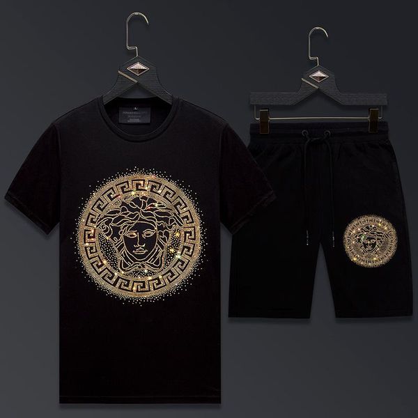 2020 new sports casual suits mens tracksuitmens fashion pattern print slim summer designer shorts sets mens short sleeve tshirts pa, Gray
2020 new sports casual suits mens tracksuitmens fashion pattern print slim summer designer shorts sets mens short sleeve tshirts pa, Gray