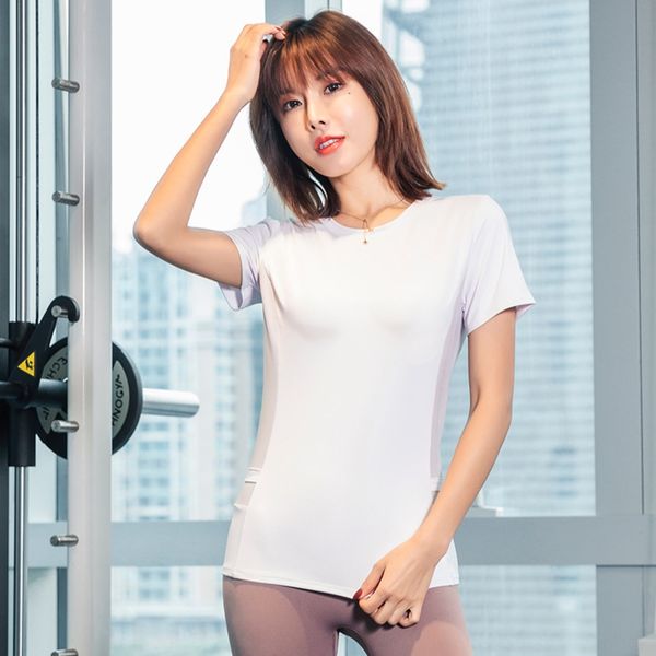 bcvsp summer new yoga contrast color short sleeve women's stretch coat t-shirt contrast color close-up t-shirt quick-drying breathable, White;red
bcvsp summer new yoga contrast color short sleeve women's stretch coat t-shirt contrast color close-up t-shirt quick-drying breathable, White;red