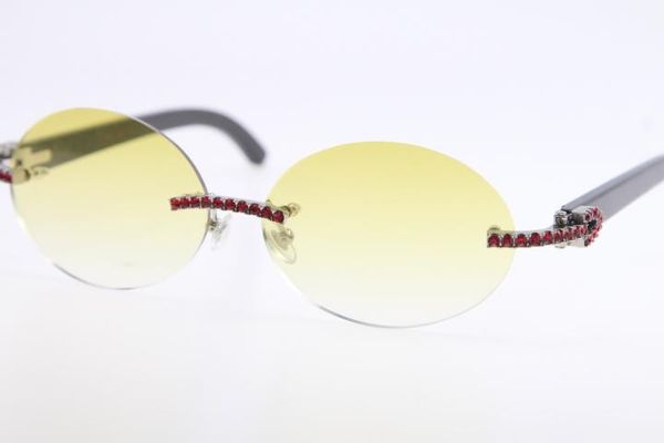 2020 wholesale high-end sunglasses new large diamond rimless sunglasses 3524012 red stone glasses round oval sunglasses with box new, White;black
2020 wholesale high-end sunglasses new large diamond rimless sunglasses 3524012 red stone glasses round oval sunglasses with box new, White;black