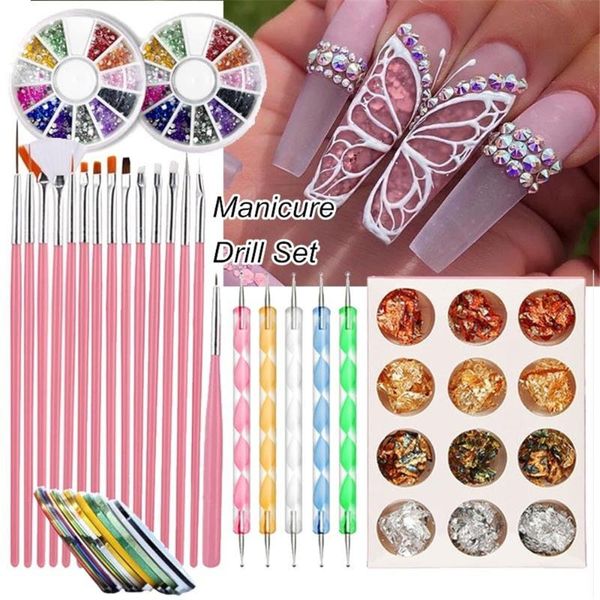 nail кисти набор для ногтей фольга стикеры набор 1.5mm-2.0mm art стразы украшение art pen расставить картины маникюр
nail кисти набор для ногтей фольга стикеры набор 1.5mm-2.0mm art стразы украшение art pen расставить картины маникюр