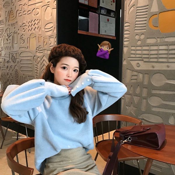 new style autumn and winter one-piece high collar extra short long sleeve pullover base women's sweaters, White
new style autumn and winter one-piece high collar extra short long sleeve pullover base women's sweaters, White