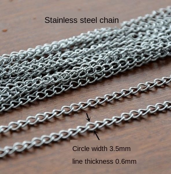 stainless steel o-chain stainless steel accessories necklace o-chain necklace accessories, Silver
stainless steel o-chain stainless steel accessories necklace o-chain necklace accessories, Silver