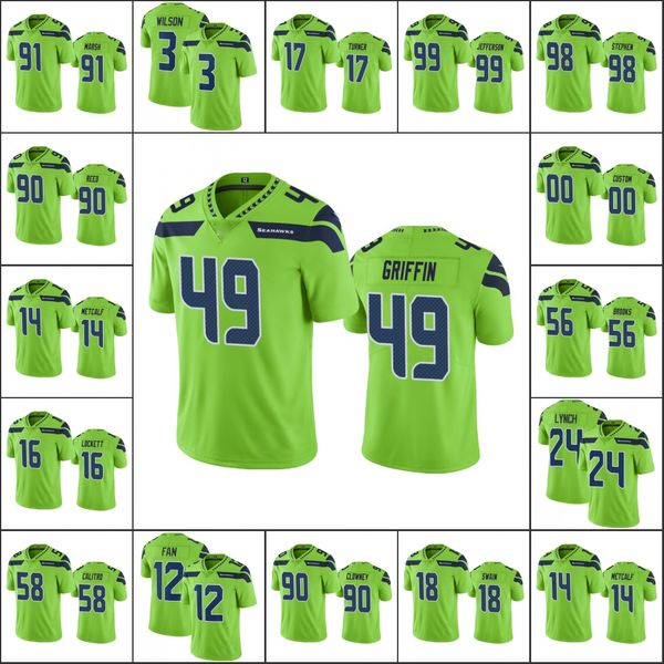 seattle seahawks men #3 russell wilson 54 bobby wagner 49 griffin green women youth nfl custom green color rush limited jersey, Black;red
seattle seahawks men #3 russell wilson 54 bobby wagner 49 griffin green women youth nfl custom green color rush limited jersey, Black;red