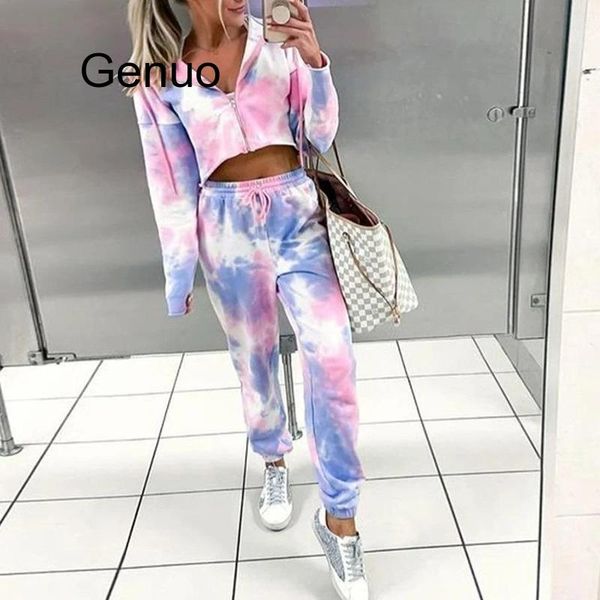 spring printing tie-dye two pieces set sweatsuit women sets zipper hoodies crop drawstring pants outfit tracksuits woman, White
spring printing tie-dye two pieces set sweatsuit women sets zipper hoodies crop drawstring pants outfit tracksuits woman, White