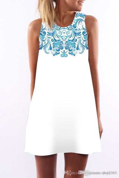 women dress new crew neck sling sleeveless hip wrap elegant lady white flower digital print skirt casual pencil dresses size s-xl, Black;gray
women dress new crew neck sling sleeveless hip wrap elegant lady white flower digital print skirt casual pencil dresses size s-xl, Black;gray