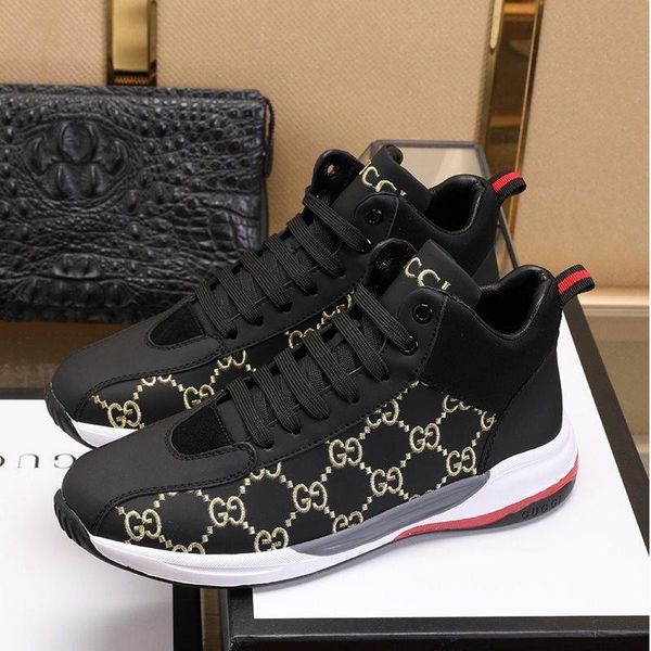 роскошные мужская повседневная обувь оригинальные кожаные lace-up мужская обувь, мужские кроссовки мода платформы большой размер для мужчин, Black
роскошные мужская повседневная обувь оригинальные кожаные lace-up мужская обувь, мужские кроссовки мода платформы большой размер для мужчин, Black