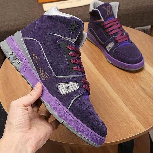 luxury mens shoes fashion boots sneakers outdoor lace -up with box breathable trainer sneaker mid -mens shoes fashion type bottes ho, Black
luxury mens shoes fashion boots sneakers outdoor lace -up with box breathable trainer sneaker mid -mens shoes fashion type bottes ho, Black