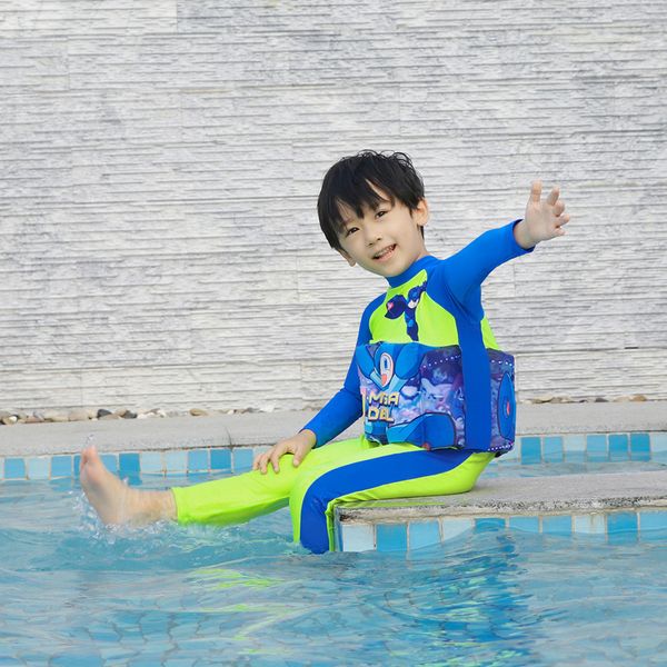 anime boy swimsuit floating force long sleeve sun-proof children's swimsuit floating stick removable zipper one-piece swimsuit, White;black
anime boy swimsuit floating force long sleeve sun-proof children's swimsuit floating stick removable zipper one-piece swimsuit, White;black